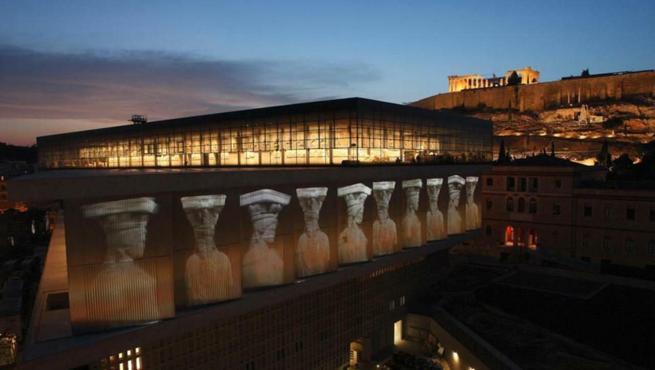 Acropolis Caryatids Apartment 2 Афины Экстерьер фото